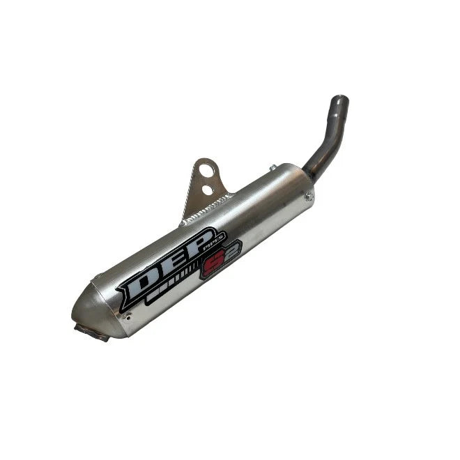 DEP Round Silencer Exhaust Honda CR125 CR 125 1989 - 1990