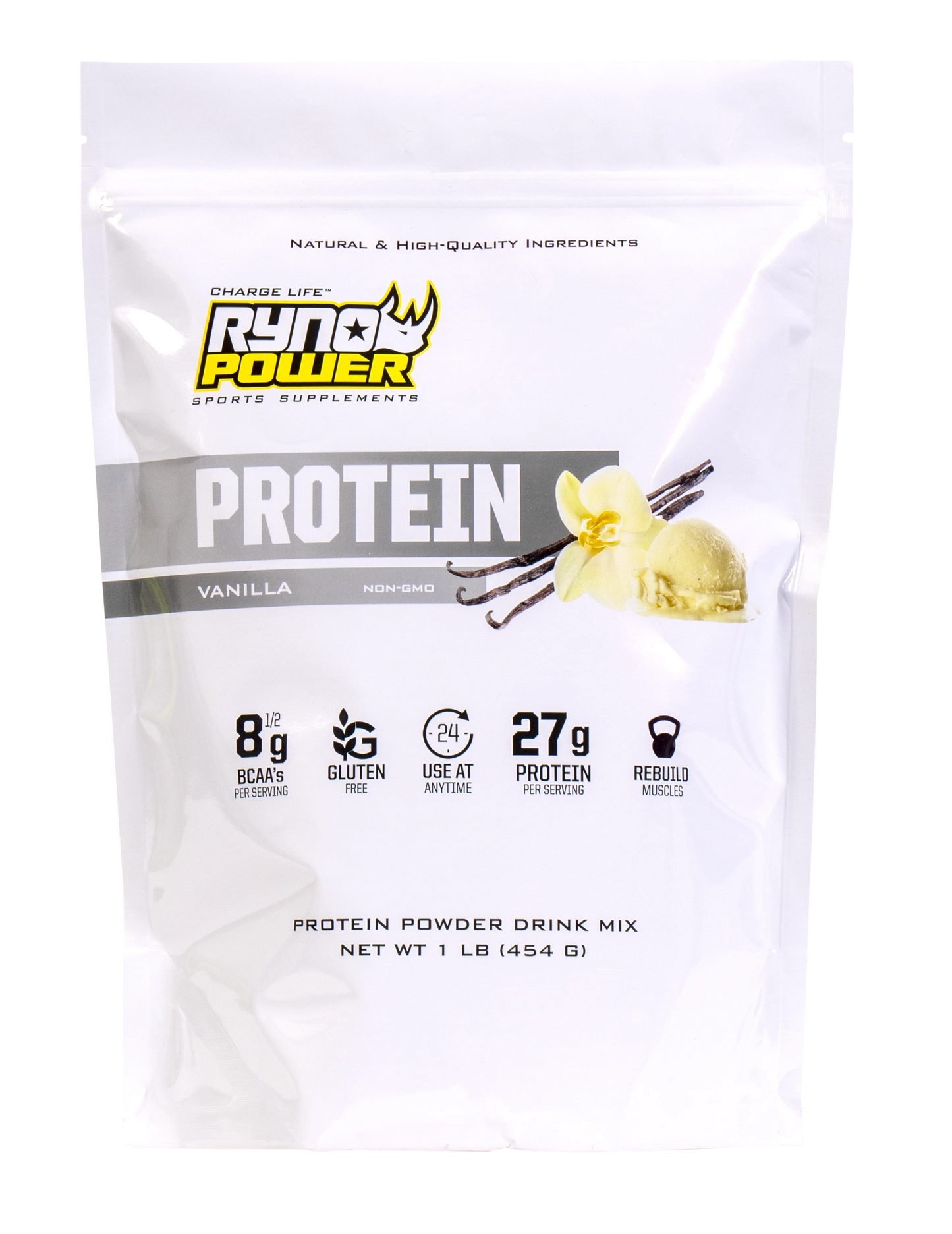 Vanilla Protein Powder 1LB - RYNO POWER