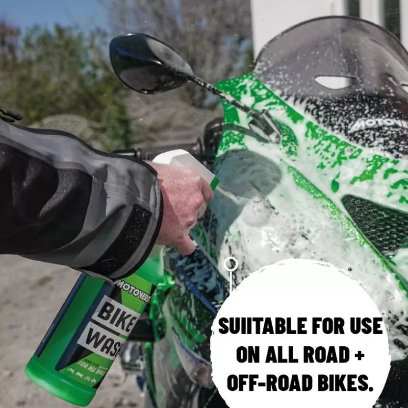 BIKE WASH (READY TO USE) 1L Motorcycle Mountain Bike Motocross MOTOVERDE