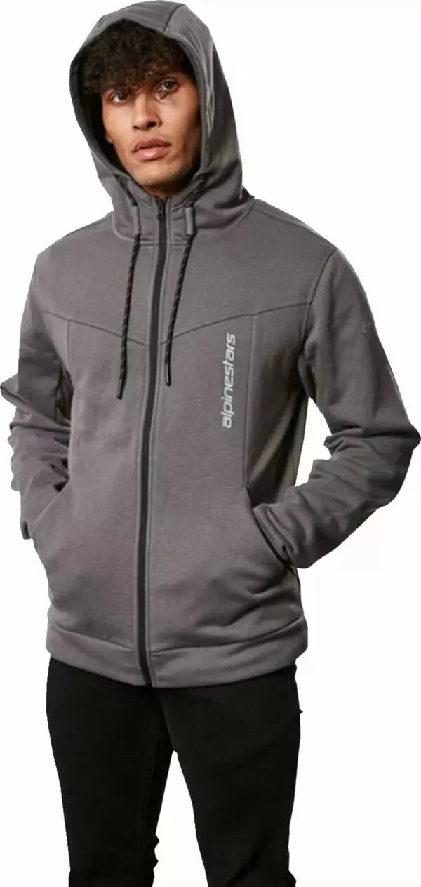 Alpinestars HOODIE Grey Motorcycle Era Premium Hoodie