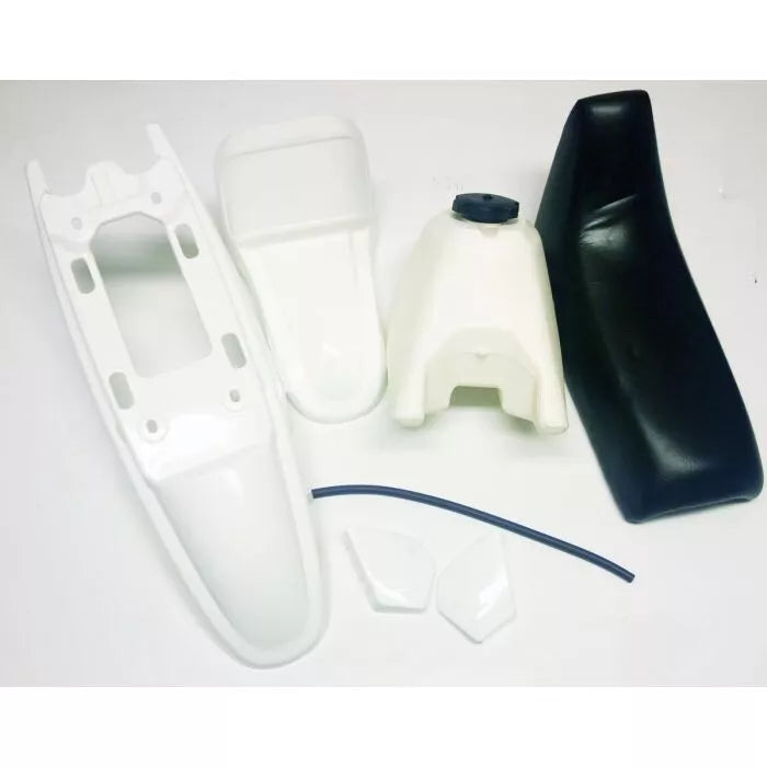 Yamaha PW50 plastic kit SEAT TANK FENDER KIT HX PW010