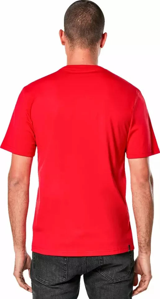 Alpinestars T Shirt TEE SS CSF AGELESS 2.0 Red Motorcycle