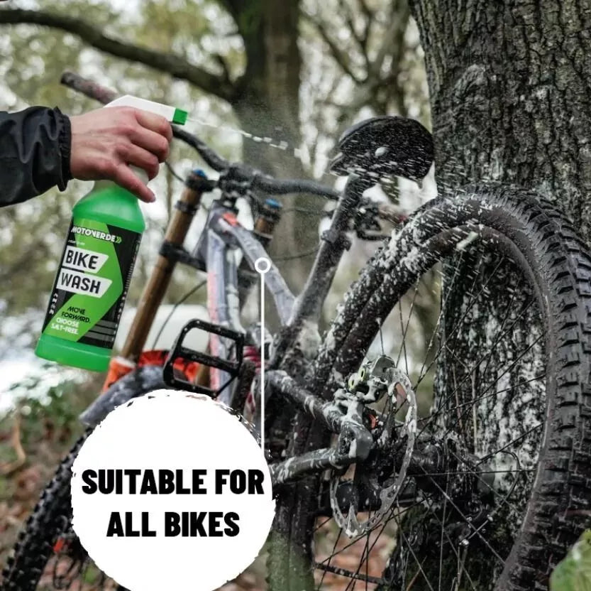 BIKE WASH (READY TO USE) 1L Motorcycle Mountain Bike Motocross MOTOVERDE