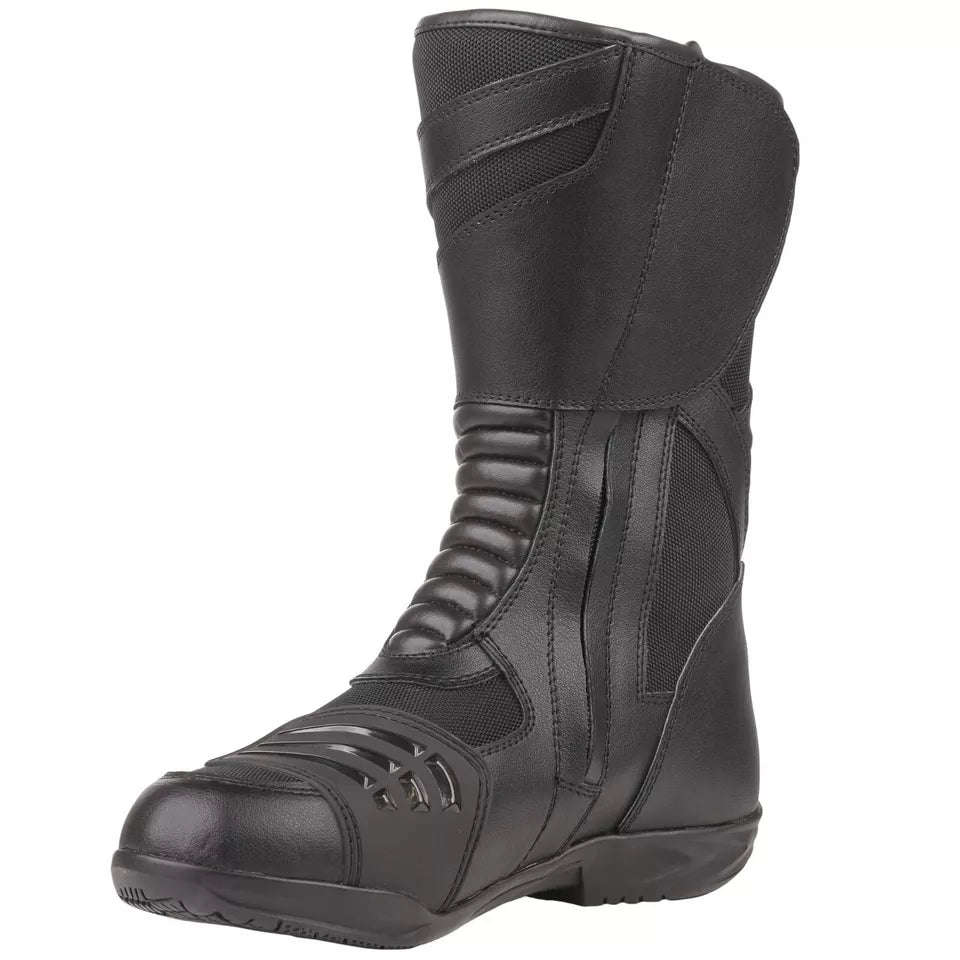 Adventure Touring Boot Bike It Veles Black Waterproof Motorcycle Motorbike Road