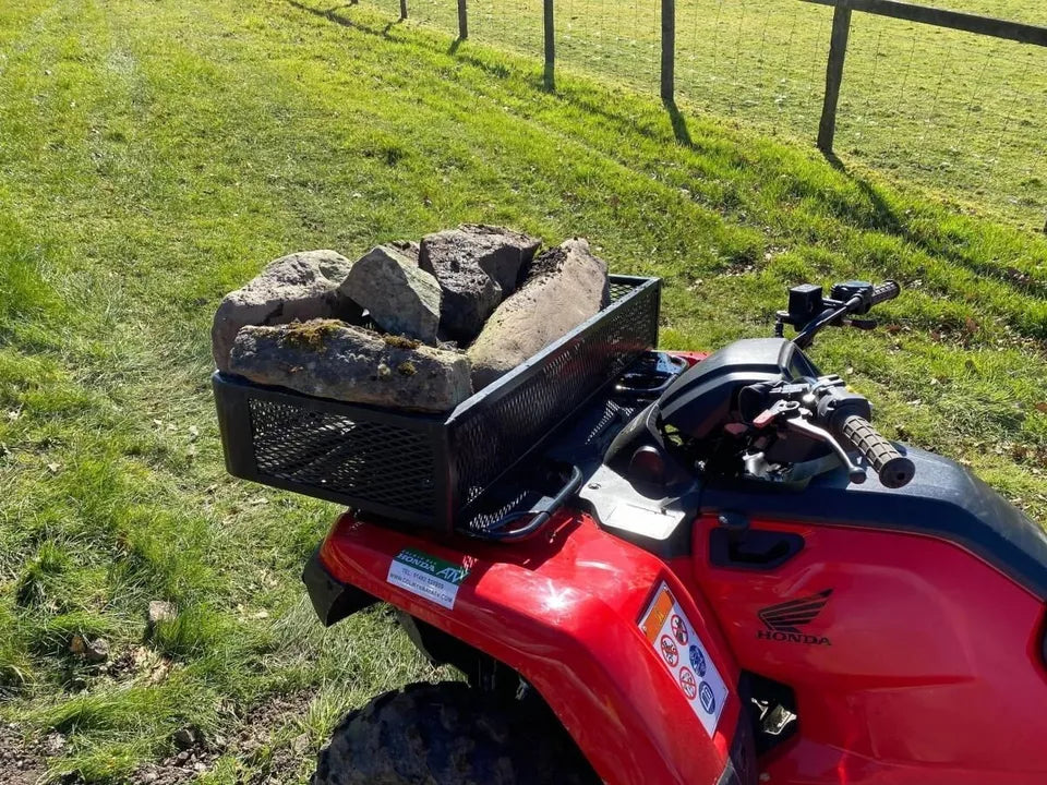 ATV STEEL CARGO RACK / WIRE BASKET, SIZE: 91x44x16cm TAG-Z, WITH FITTING KIT