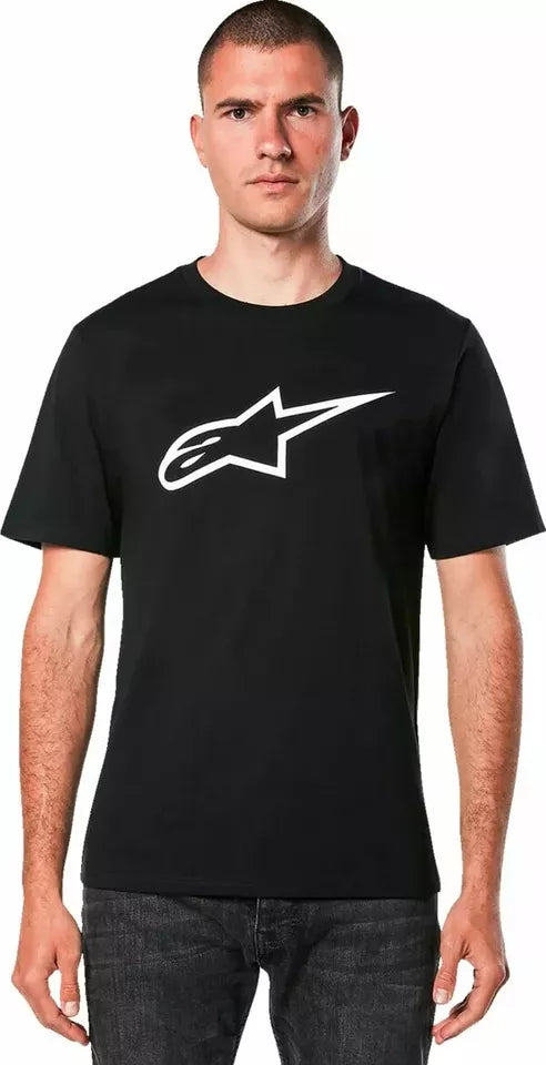Alpinestars T Shirt TEE SS CSF AGELESS 2.0 Black Motorcycle