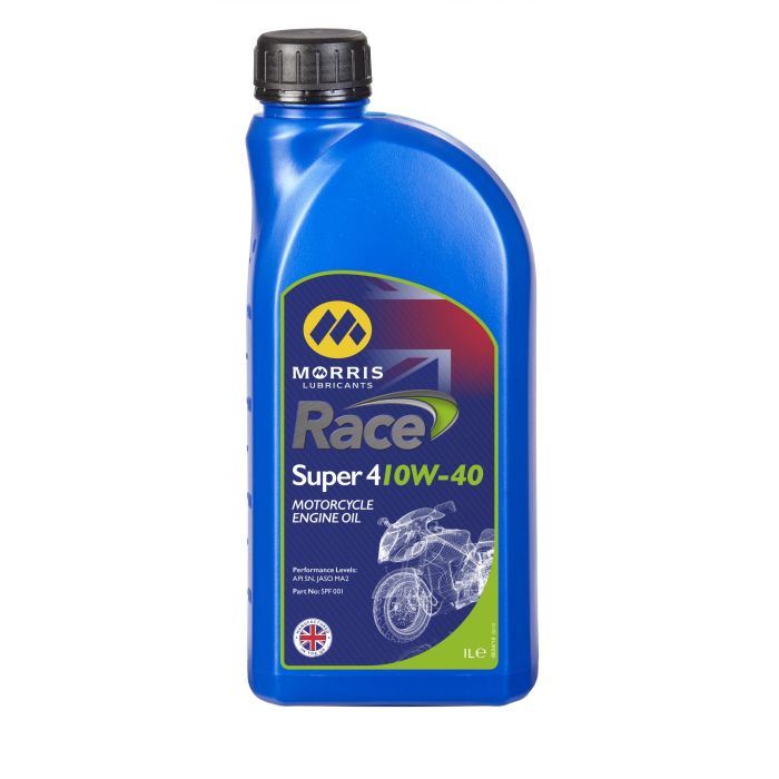 Motorcycle Engine Oil MORRIS OILS 1L / 4L RACE SUPER 4 10w40