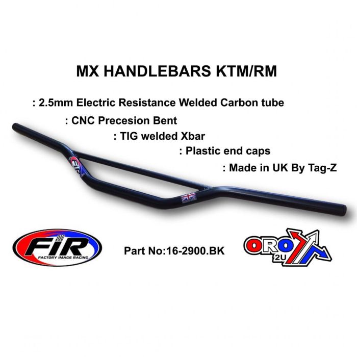 MOTOCROSS 7/8" 22mm MX ENDURO HANDLEBARS BRACED BAR