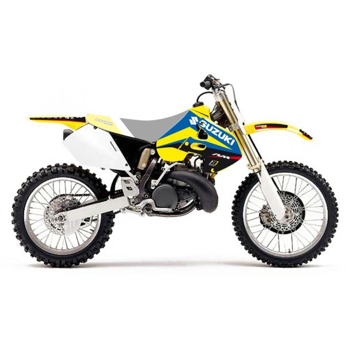 Suzuki RM 125 250 Graphics 96 97 98 99 00 Blackbird Dream 4 Sticker Kit 2310N