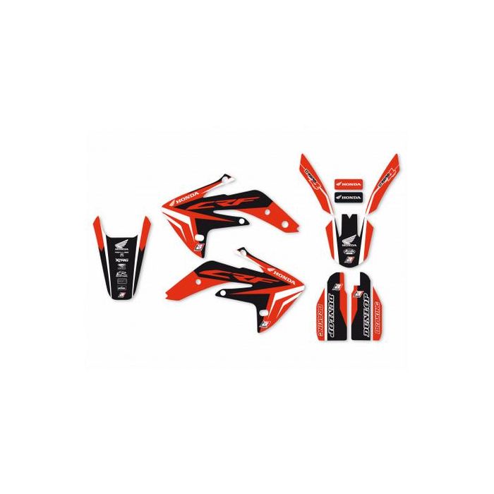 Honda CRF150R GRAPHICS KIT 07-22 DREAM 4 BLACKBIRD DECAL KIT 2141N