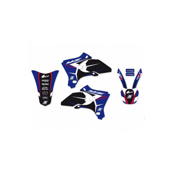 Yamaha YZF250/450 Graphics Kit 03-05 DREAM-4, BLACKBIRD DECAL KIT 2230N