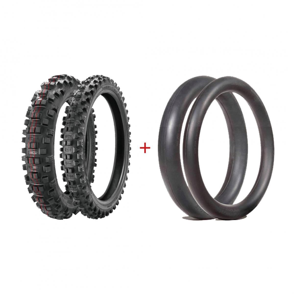 Enduro Tyre & Mousses Package FULLY FITTED