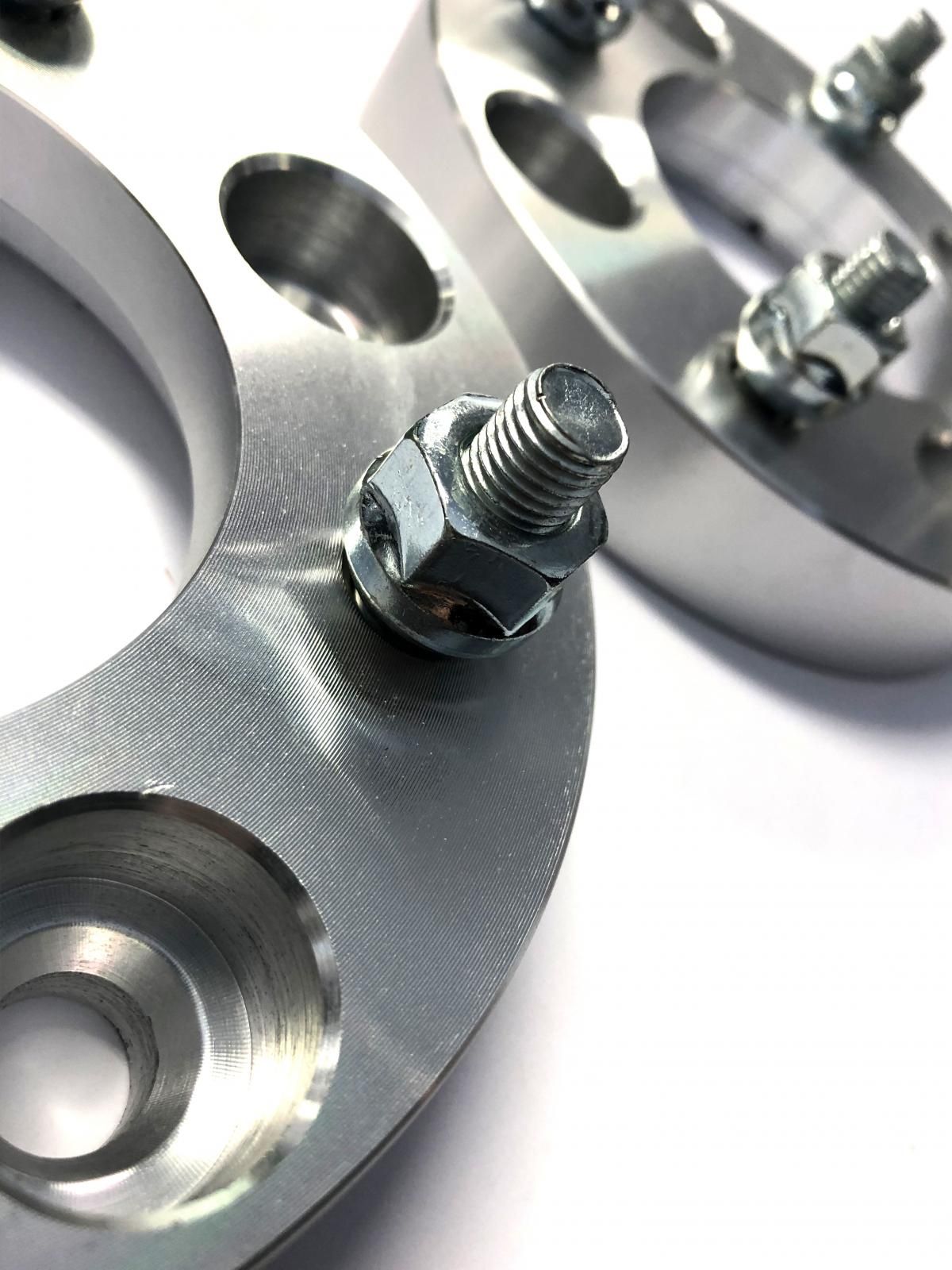 ATV WHEEL SPACERS PAIR 4x115 TO 4x110 1 INCH M10x1.25mm BRONCO AC-06670