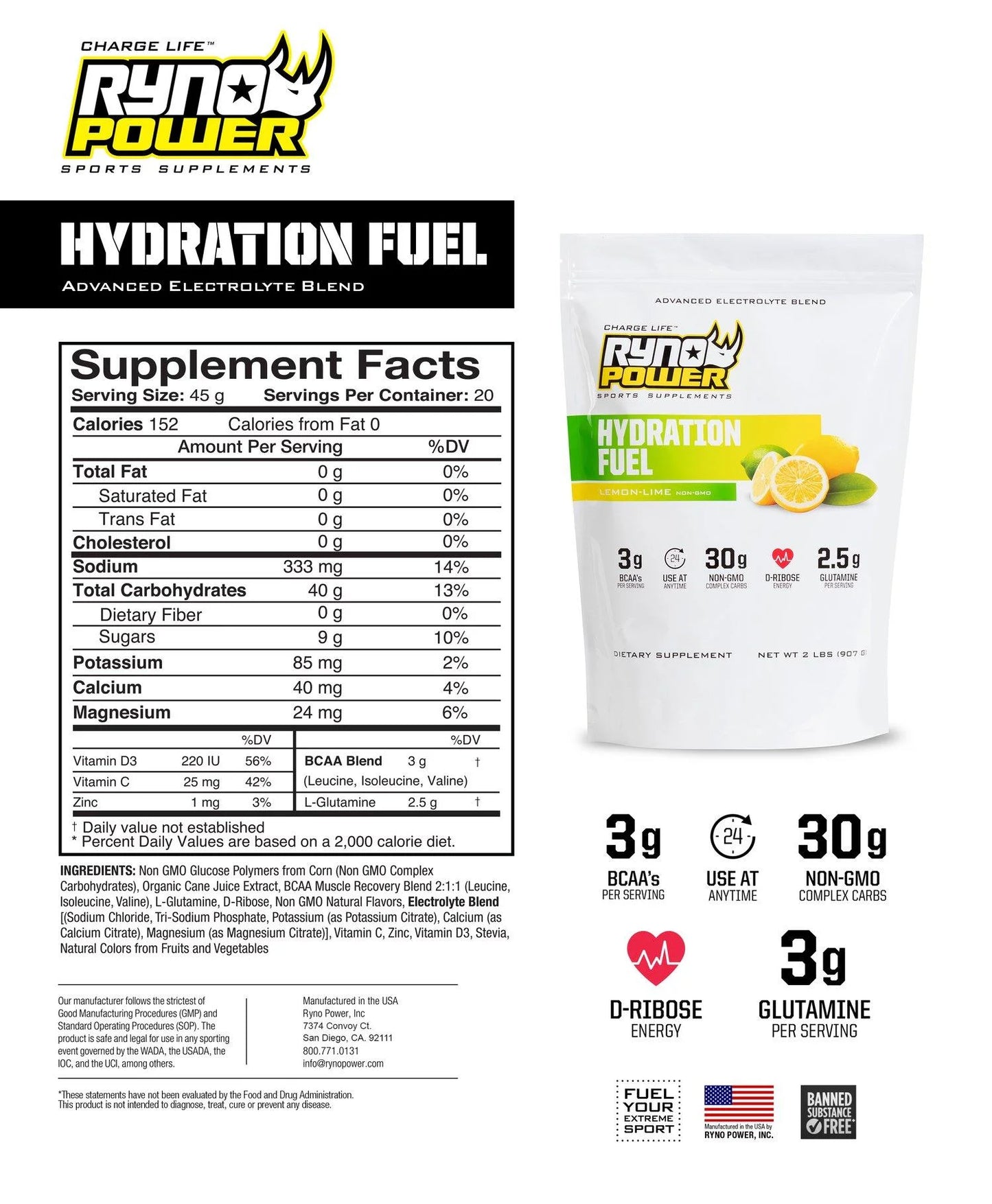 Single Serving Starter Kit - RYNO POWER