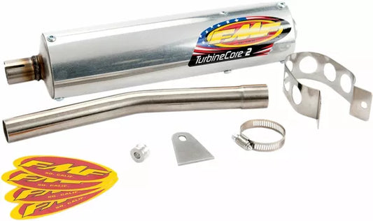 FMF Universal Exhaust Silencer With Spark Arrestor 80 - 125cc Bikes