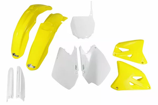 Suzuki RM 125 250 UFO Motocross Plastic Kit 2006 - 2012 OEM Colour