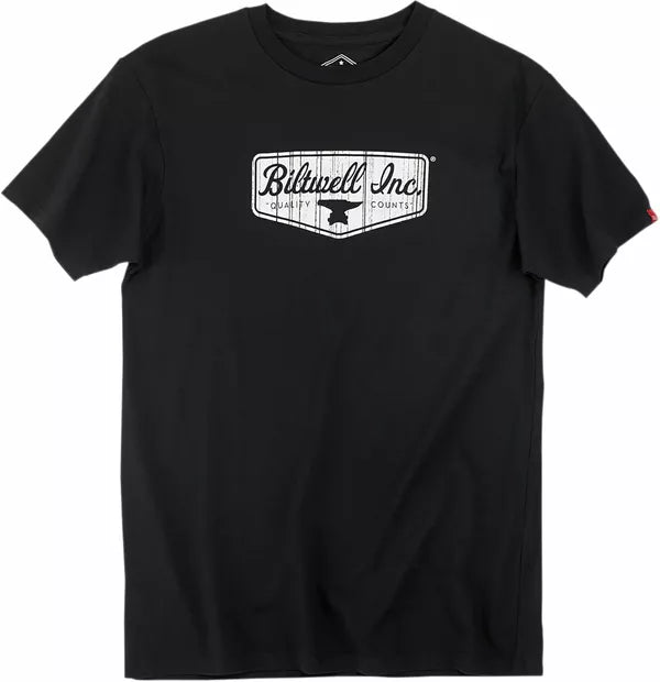 BILTWELL TEE BW SHIELD BLACK