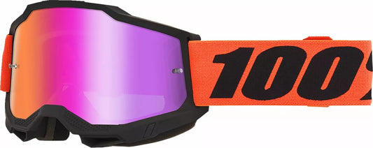100% Accuri 2 Goggle Mirror Red