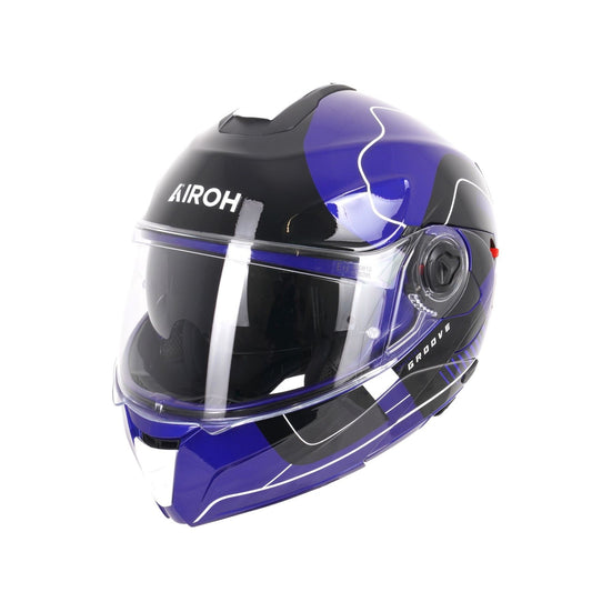 Airoh Specktre Flip-Front Motorcycle Helmet Flip Up Blue