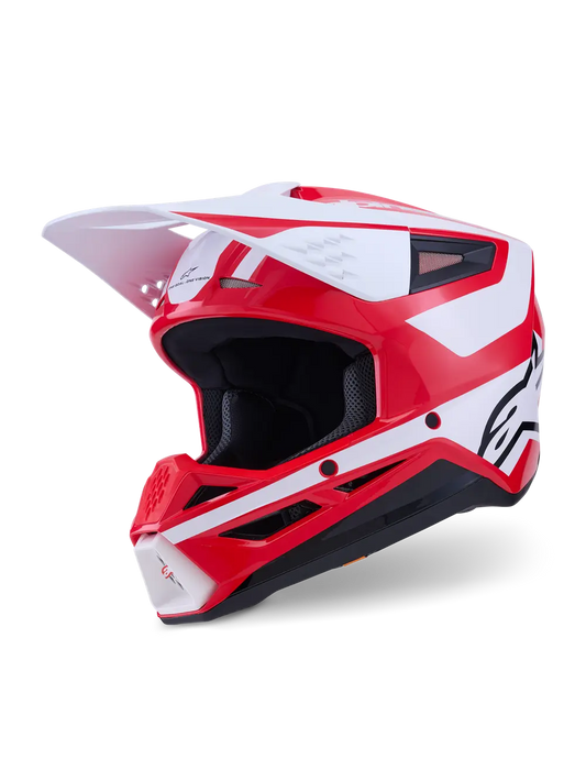 Alpinestars SM3 Heat Helmet Adult Red/White
