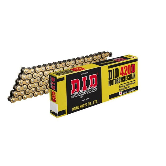 DID Chain 420D 120 Links Gold