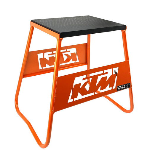MOTOCROSS STAND ORANGE KTM LOGO MX STAND SHOW ROOM STAND 440 mm