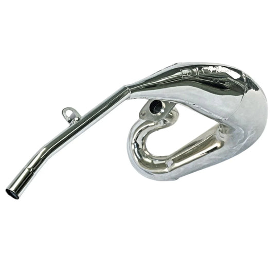 DEP Exhaust Front Pipe Nickel Yamaha DT125RE & DT125X 2004 - 2008
