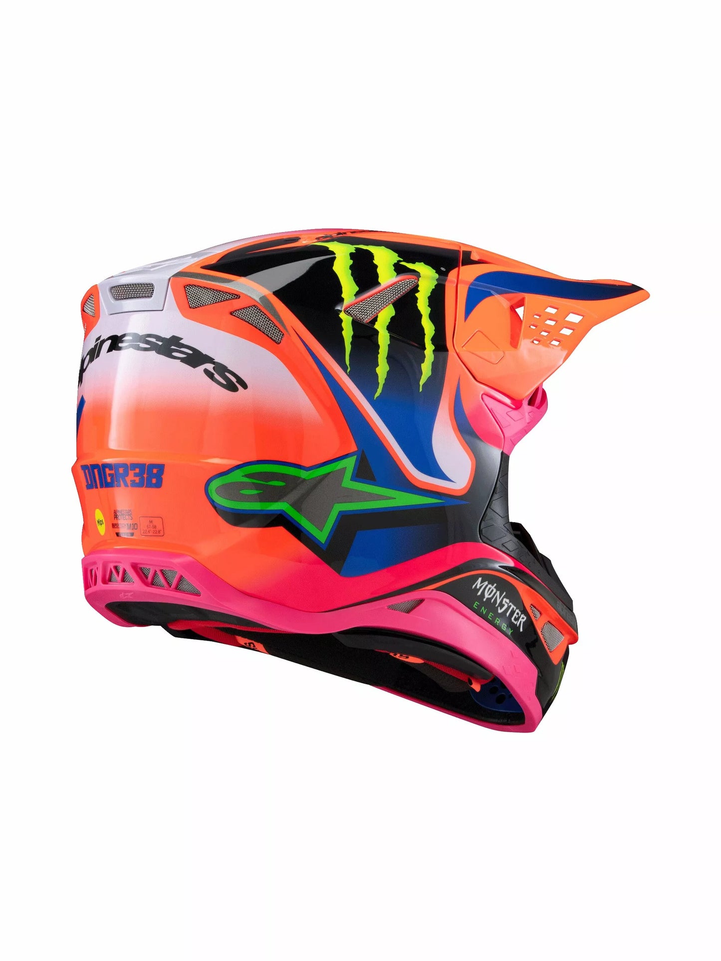 Alpinestars Supertech M10 Deegan Helmet MONSTER ENERGY Adult