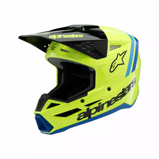 Alpinestars Supertech M3 Radium Helmet Youth Yellow Black