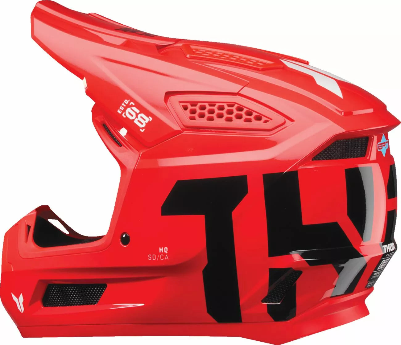 THOR Fleet Forge Helmet NEW 2025 Motocross Helmet YOUTH RED