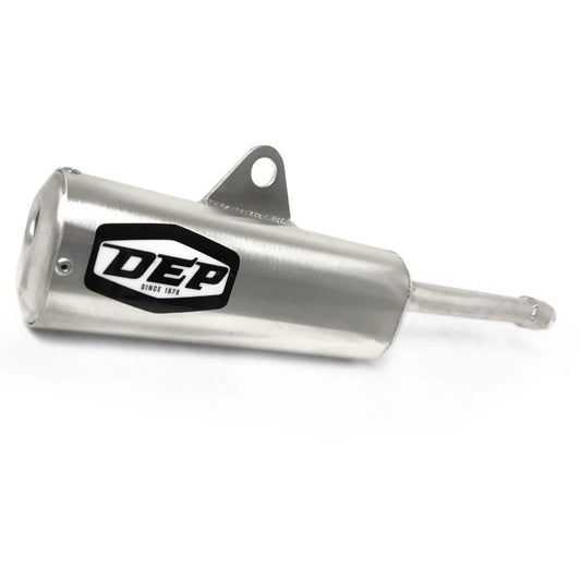 DEP SILENCER SILVER EXHAUST YAMAHA DT50 / DT80