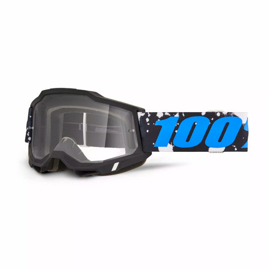 100% Accuri 2 Goggle Blue Black Clear