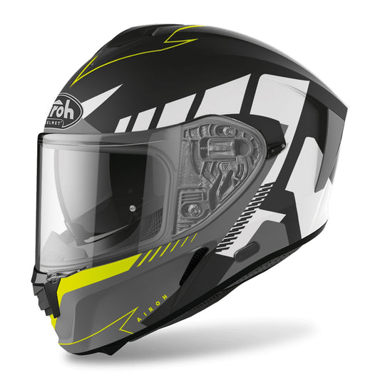 Airoh Spark Rise Motorcycle Helmet Full Face Road Black Matt Medium