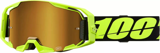 100% ARmatic Goggle Flo Yellow Green Mirror