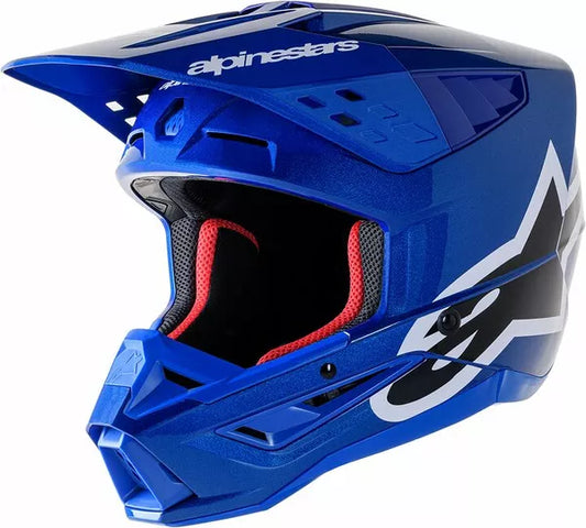 Alpinestars Supertech M5 Corp Helmet Blue Adult