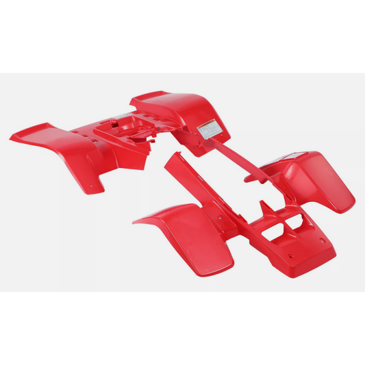 Banshee Plastics Front & Rear Fenders YFZ 350 1987-2006 87-06 Body Set Red