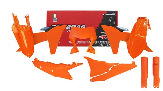RTECH Plastic Kit KTM EXC EXC-F XCW XCF-W 150 - 500 2024 ORANGE