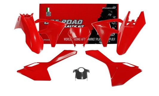 PLASTIC KIT RTECH GASGAS EC EC-F EX EX-F 125/250/300/350/450 2024-2025 OEM RED