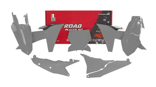 RTECH Plastic Kit KTM SX SXF XC XCF 125 - 450 2023-2024 GREY
