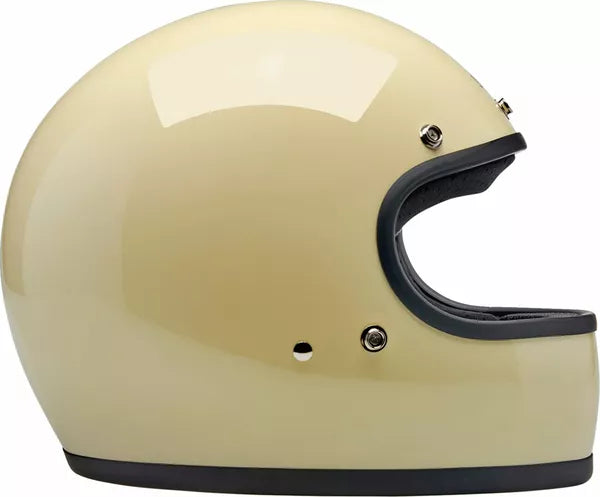 Gringo ECE R22.06 Helmet - Gloss Vintage White
