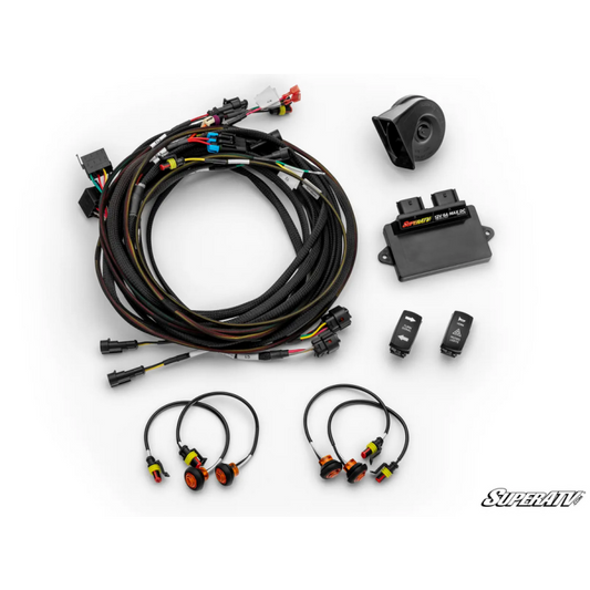 PLUG & PLAY DELUXE SELF CANCELING TURN SIGNAL KIT POLARIS RANGER