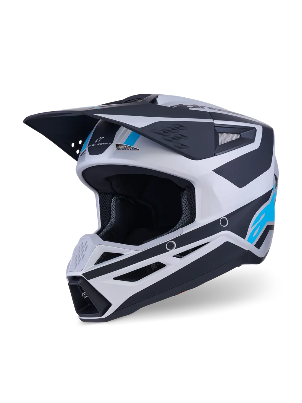 Alpinestars SM3 Heat Helmet Adult Blue/Silver