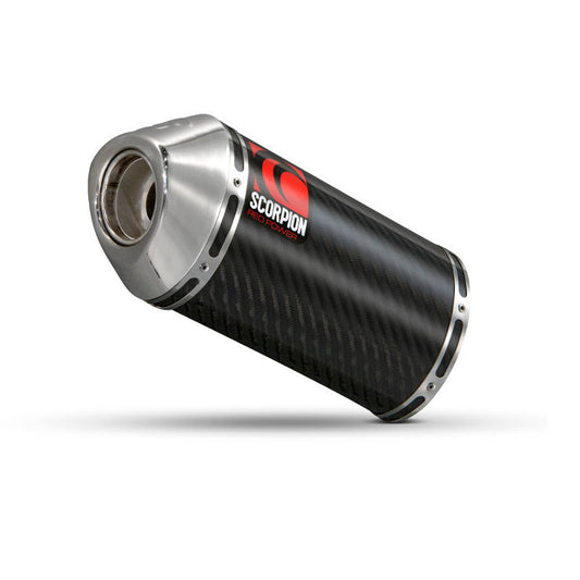 Yamaha XJR1300 Carbine Slip-on - Carbon Fibre Sleeve - Scorpion Exhaust