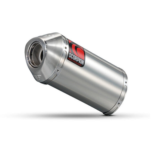 Suzuki SV650 Carbine Slip-on - Polished Stainless Steel Sleeve - Scorpion Exhaust