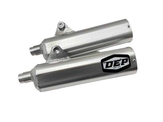 DEP SILENCER SUZUKI RG250 RG 250 MK1 MK2 PAIR 1983 - 1985