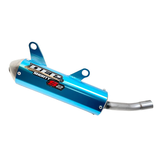 YAMAHA YZ250 DEP EXHAUST SHORTY TAIL PIPE SILENCER BLUE 2002 - 2025