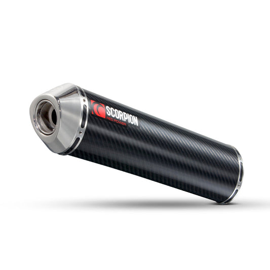 Honda CB1100 XF (X11)Factory Oval Slip-on (Pair) - Carbon Fibre Sleeve - Scorpion Exhaust