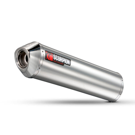 Honda CB1100 XF (X11)Factory Round Slip-on (Pair) - Polished Stainless Steel Sleeve - Scorpion Exhaust