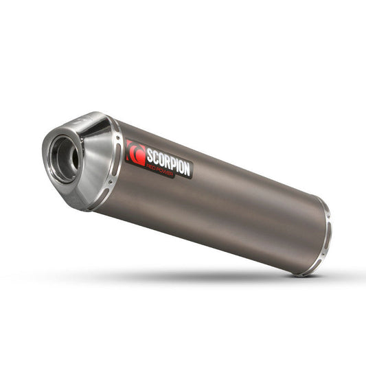 BMWR1200 GS Factory Oval Slip-on - Titanium Sleeve - Scorpion Exhaust