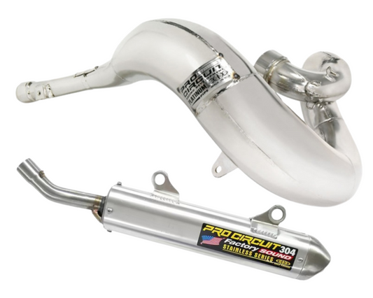 Pro Circuit Full System CR500 1991 - 2001 Exhaust Silencer Platinum Front Pipe Honda